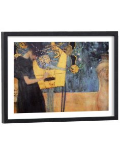 Tableau reproduction Klimt Musique