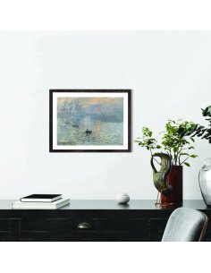 Tableau reproduction Monet soleil levant 2