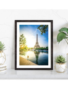 Affiche Tour Eiffel sous le soleil 2