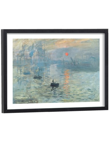 Tableau reproduction Monet soleil levant