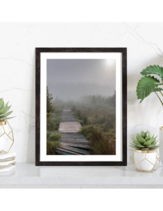 Affiche Chemin dans le brouillard 2