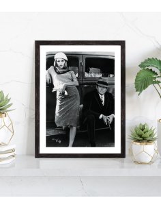 Affiche vintage Bonnie and Clyde 2
