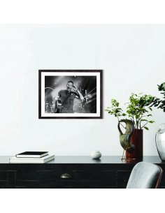 Tableau Coldplay noir et blanc 2