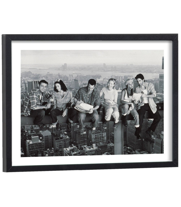Affiche Acteurs de la série Friends sur une poutre à New York