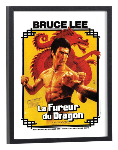 Affiche du film La fureur du dragon