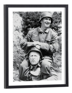 Affiche La grande vadrouille noir et blanc