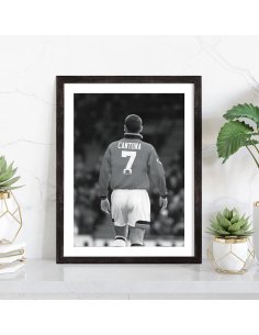 Tableau football Eric Cantona 2