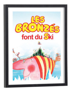 Affiche film Les bronzés font du ski