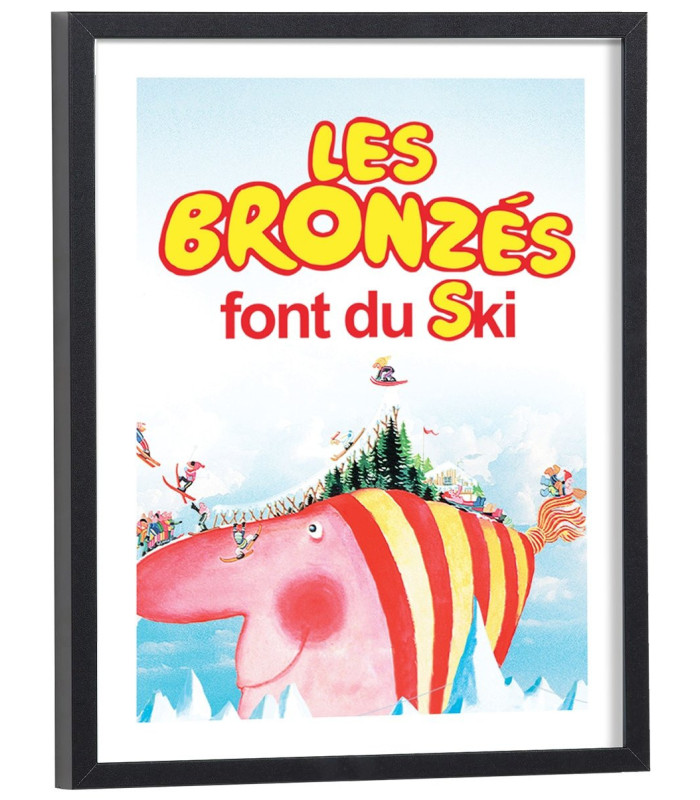 Affiche film Les bronzés font du ski