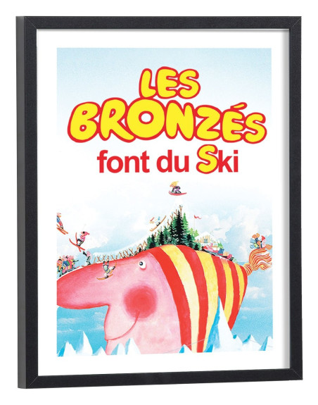 Affiche film Les bronzés font du ski