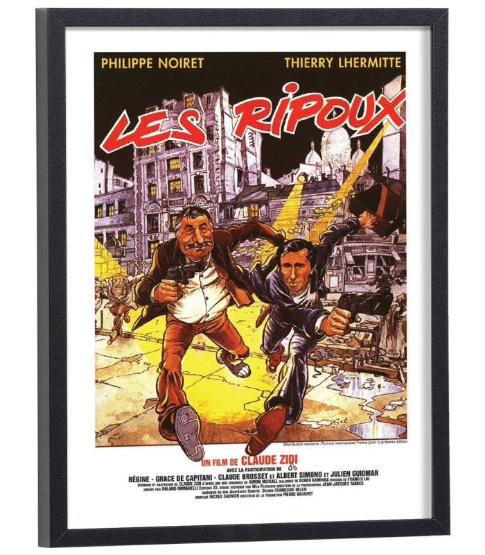 Affiche du film Les Ripoux - Tableau cinéma