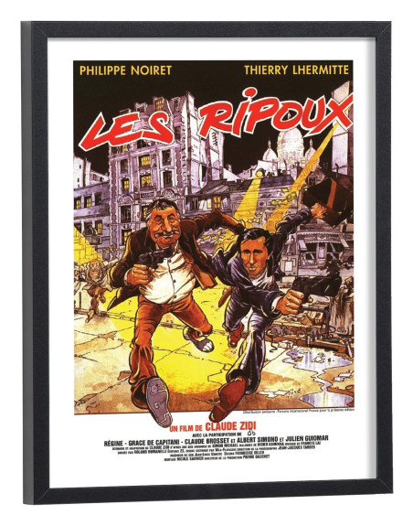 Affiche du film Les Ripoux - Tableau cinéma