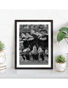 Affiche Rugby Haka Nouvelle Zélande 2