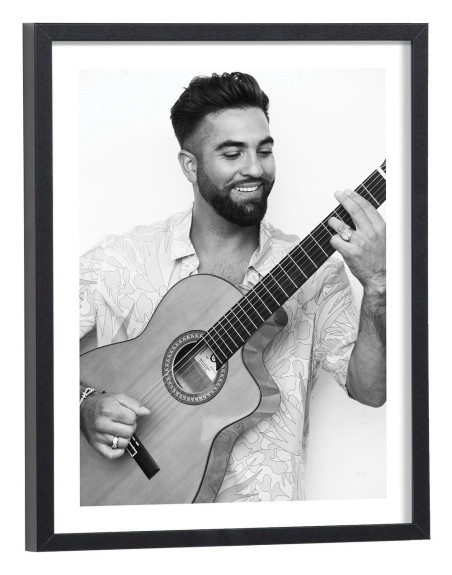 Tableau Kendji noir et blanc