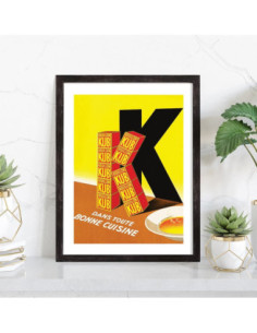 Affiche pub Kub vintage 2