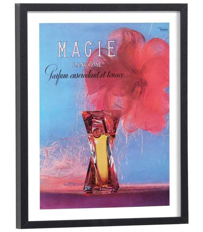 Affiche Pub parfum Magie de Lancôme