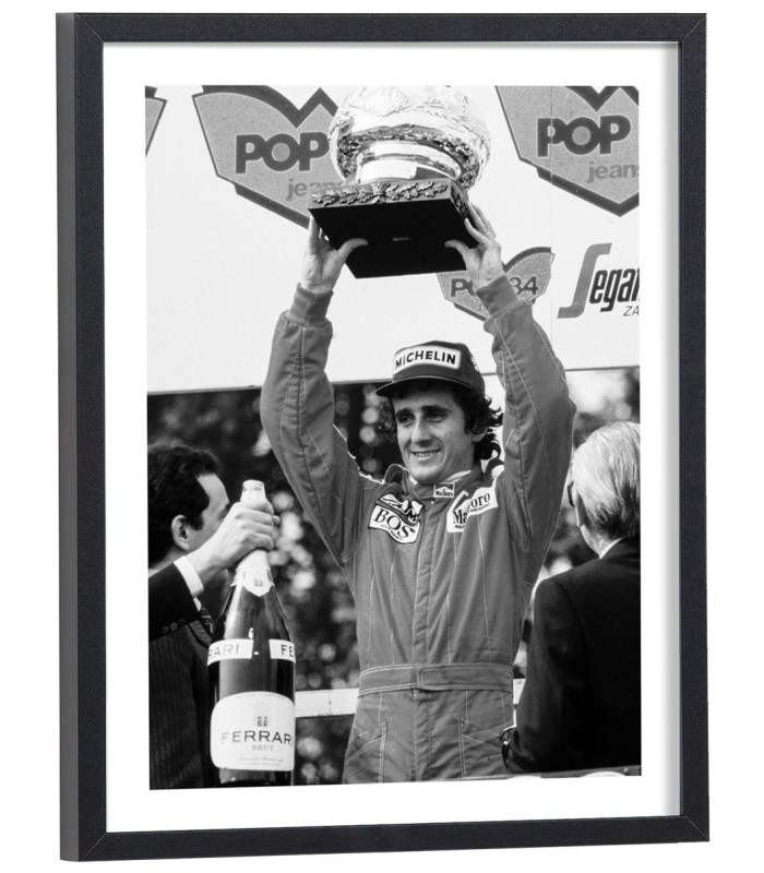 Affiche Alain Prost formule 1