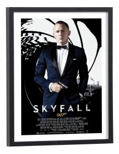 Affiche film Skyfall - James Bond 23