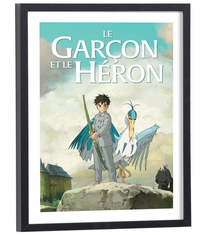 Affiche film Le garçon et le héron