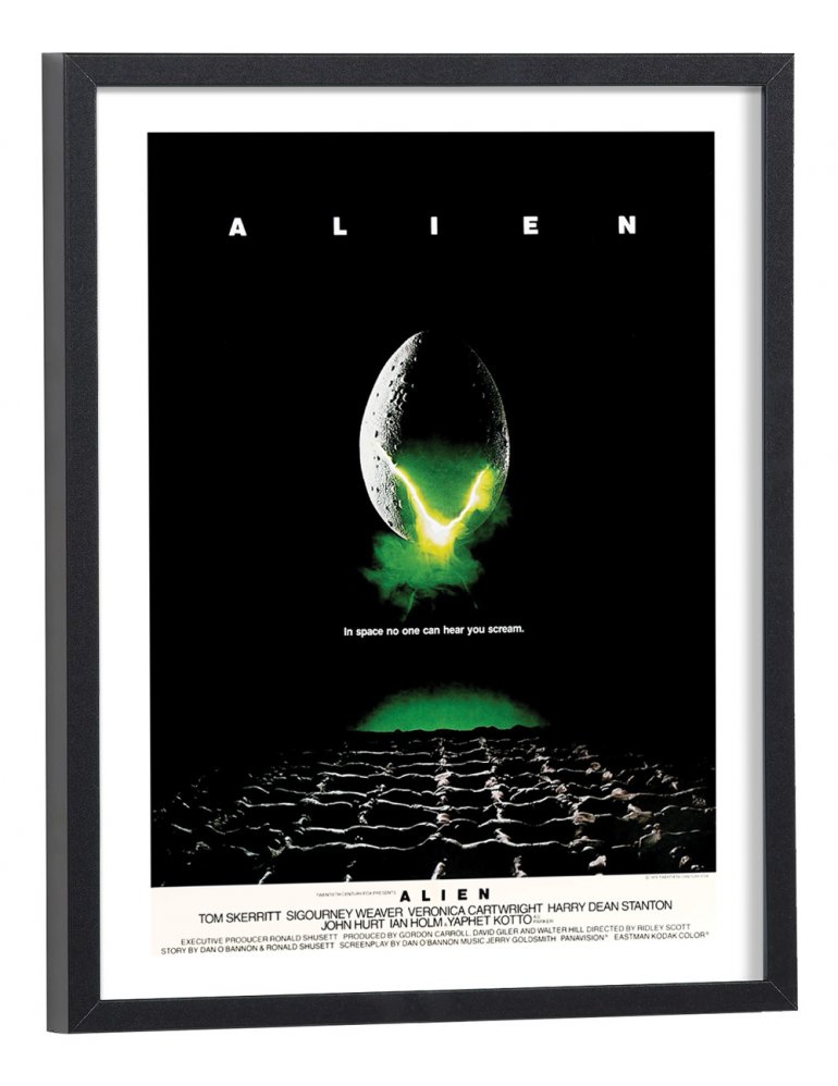 Affiche originale film Alien 1979 - Poster cinéma