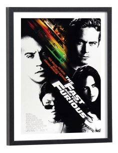 Affiche film Fast and furious 1