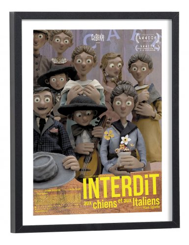 Affiche film Interdit aux chiens et aux italiens