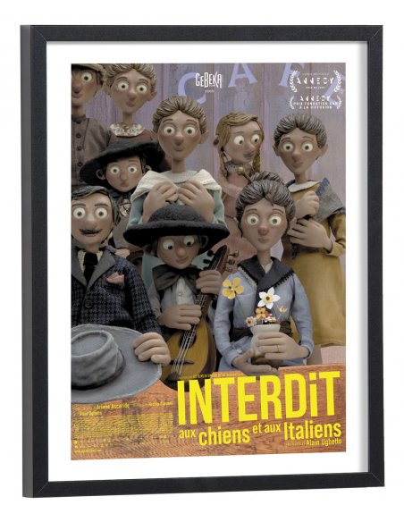 Affiche film Interdit aux chiens et aux italiens