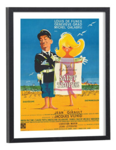 Affiche film Le gendarne de Saint Tropez