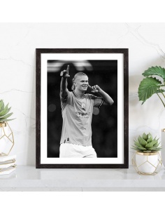 Affiche Erling Haaland Man City 2
