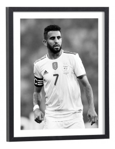Affiche Riyad Mahrez football Algérie