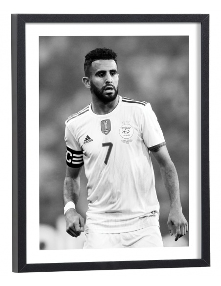 Affiche Riyad Mahrez football Algérie
