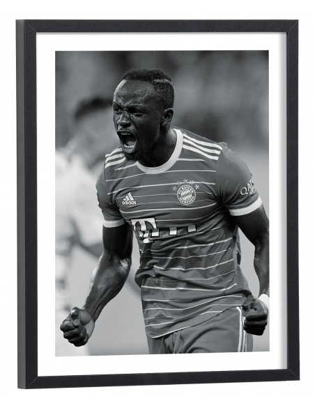 Affiche Sadio Mané Bayern Munich football