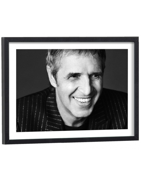 Affiche Julien Clerc noir et blanc