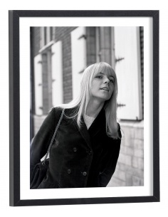 Affiche France Gall noir et blanc