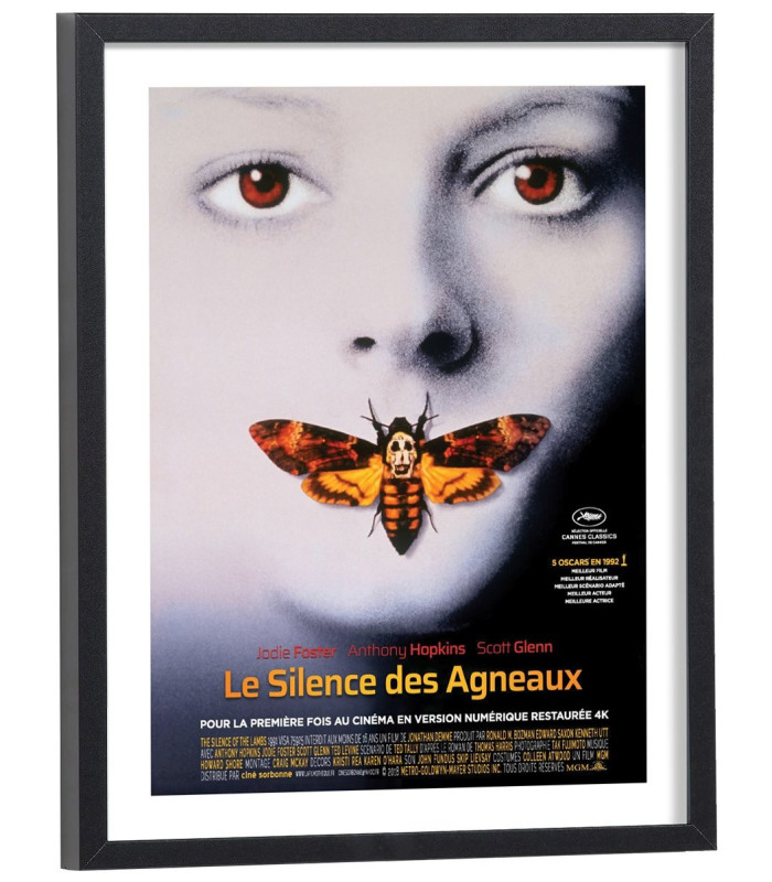 Affiche film Le silence des agneaux