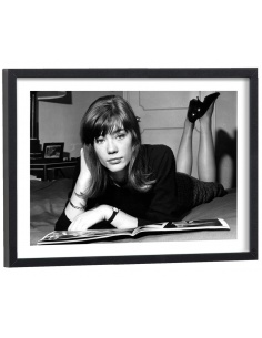 Affiche Françoise Hardy noir et blanc
