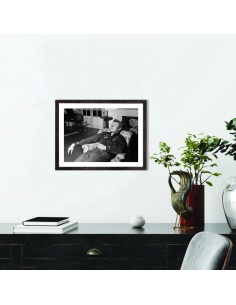 Affiche Johnny Hallyday cigarette 2