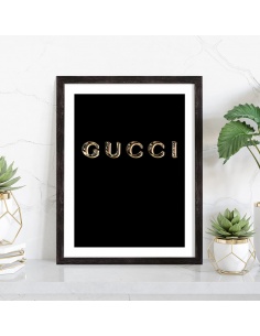 Tableau Gucci décoration 2