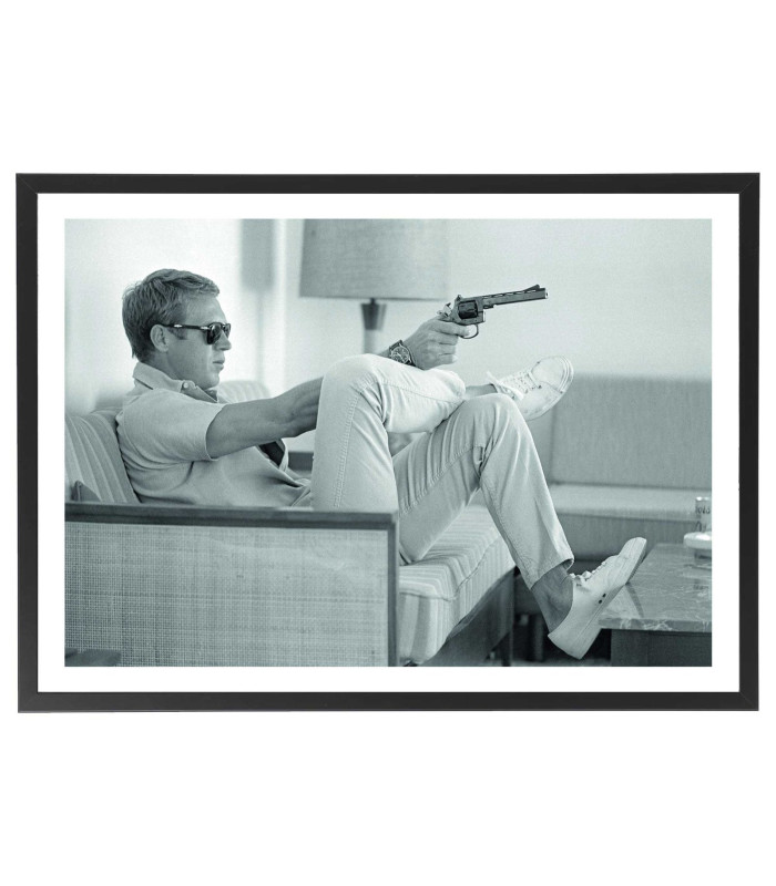 Affiche Steve McQueen Revolver