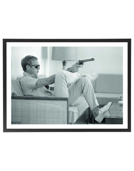 Affiche Steve McQueen Revolver
