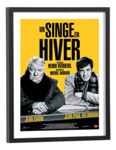 Affiche film Un singe en hiver