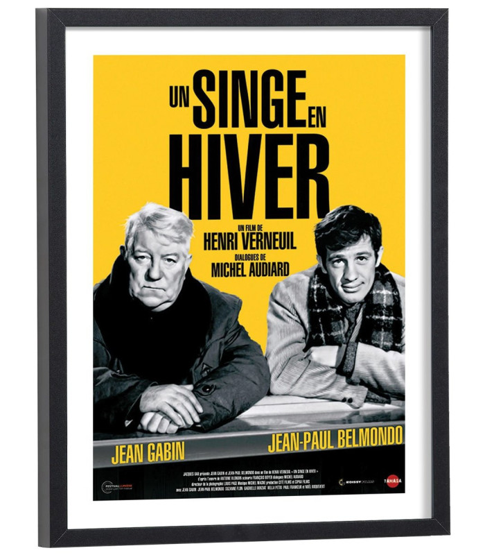 Affiche film Un singe en hiver