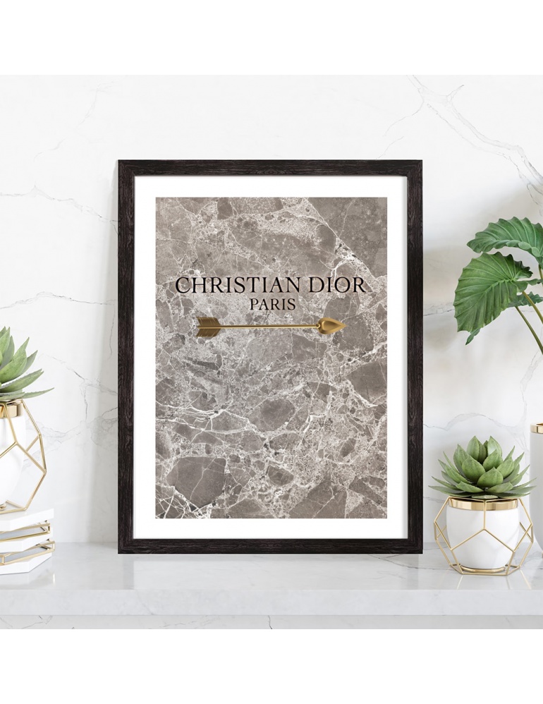 Tableau Christian Dior Paris - Affiche mode
