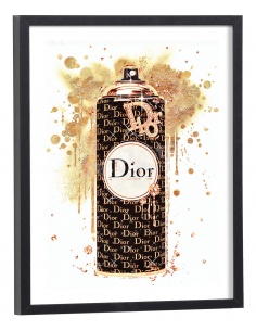 Tableau Dior Spray - Affiche Luxe mode 2