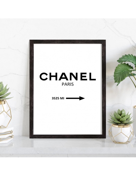 Tableau Chanel Design  Livraison Gratuite 48H