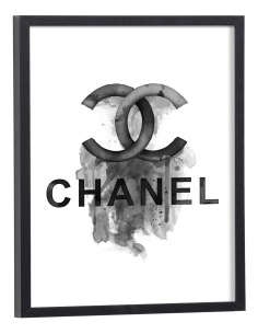 Tableau Chanel noir et blanc