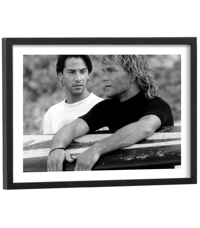 Affiche film Point Break noir et blanc