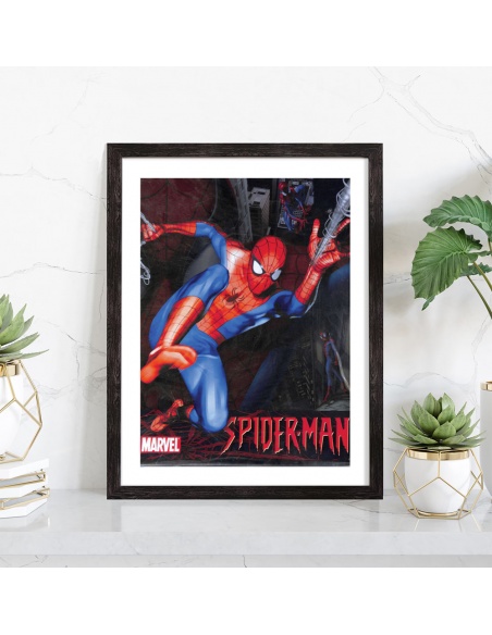 Tableau Spiderman - Affiche super héro