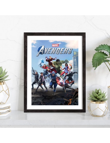 Affiche, tableau avec cadre Marvel - Universe | Europosters