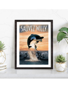 Affiche film Sauvez Willy 2